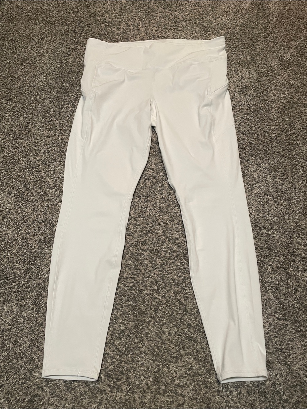 Athleta White High-Rise Pocket Leggings